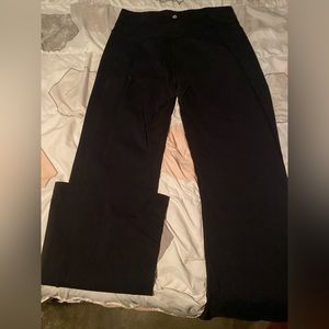 Lulu lemon low rise flare pants. Like brand new. Size 12
